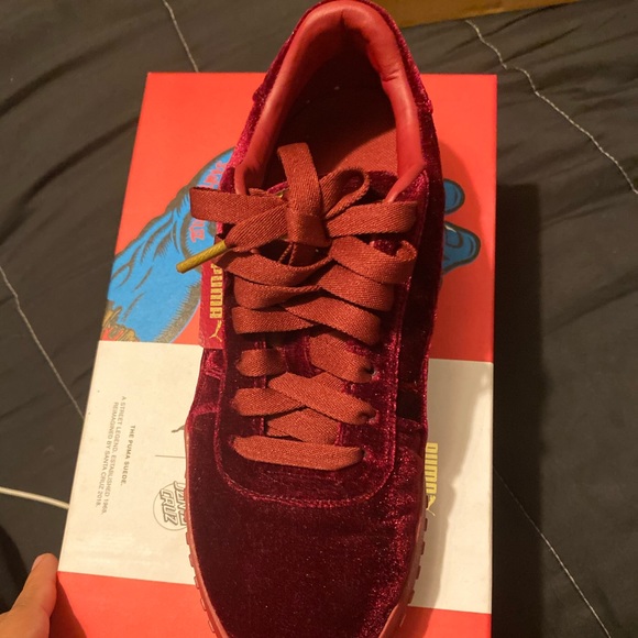 Burgandy Puma Shoes - Picture 3 of 5